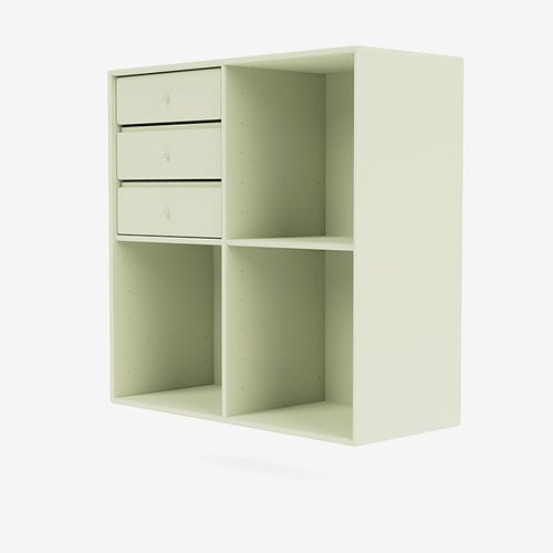 壁挂置物架 - 1224 - Montana Furniture - 可调节 / 现代风格 / 涂漆中密度纤维板