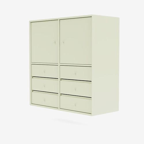 壁挂抽屉柜 - 1221 - Montana Furniture - 现代风格 / 涂漆中密度纤维板 / 带收纳