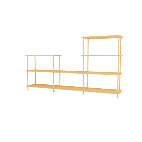 现代风格置物架 - Free 312000 - Montana Furniture - 涂漆中密度纤维板 / 漆包金属 / 白色