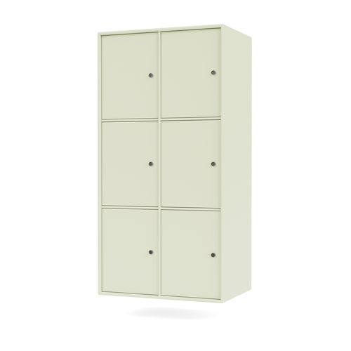 层压材料更衣室储物柜 - L1224 - Montana Furniture - 钥匙 / 用于运动设施 / 学校用