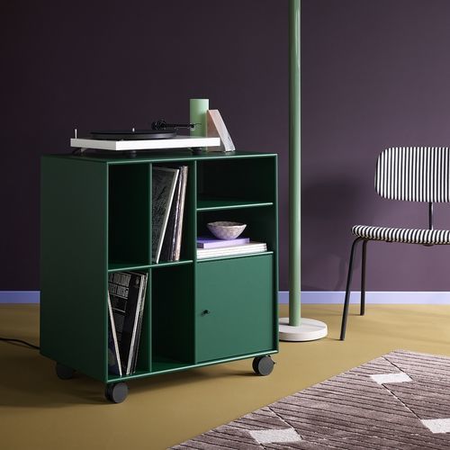 滑轮收纳柜 - SPIN II - Montana Furniture - 现代风格 / 涂漆中密度纤维板 / 灰色