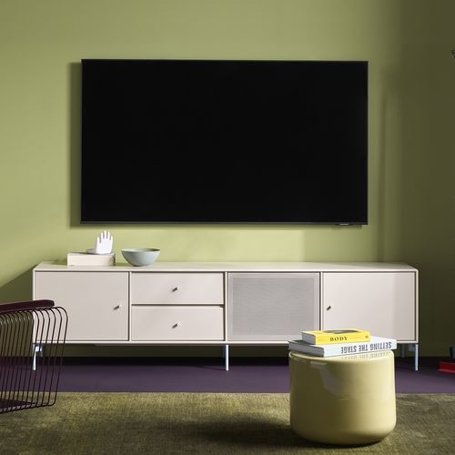 现代风格电视柜 - OCTAVE VIII - Montana Furniture - 低承重 / 带抽屉 / 涂漆中密度纤维板