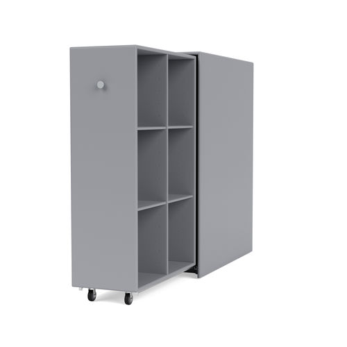 带轮置物架 - CARGO C2490L - Montana Furniture - 现代风格 / MDF / 用于远程工作