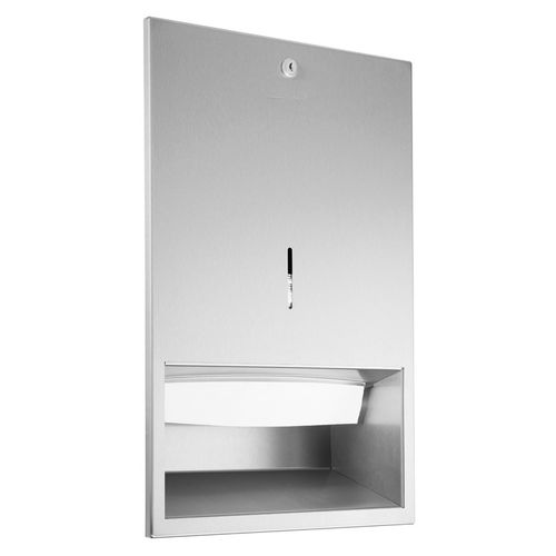 嵌入式擦手纸分配器 - WP112 - ERNST WAGNER GmbH & Co. KG - 不锈钢 / 商用