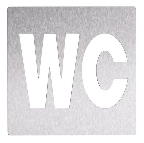 不锈钢门上标识 - AC404 - ERNST WAGNER GmbH & Co. KG - 粘贴式 / 双面 / 卫生机构用