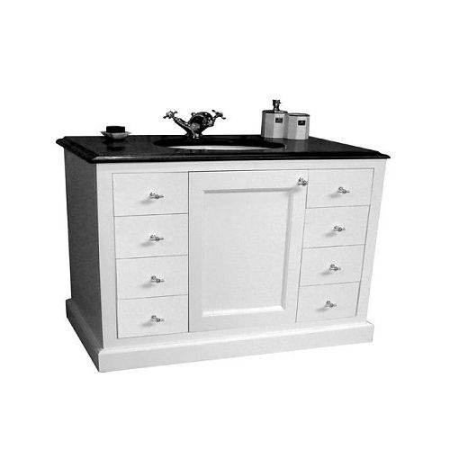 独立式台盆柜 - CLASSIC BATHROOM CABINET CARLINGFORD 120CM - Windsor Bathroom Company - 实木 / 传统风格 / 带抽屉
