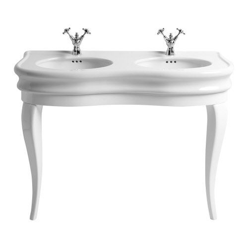 落地式台盆 - LAM120W - Windsor Bathroom Company - 陶瓷 / 实木 / 双