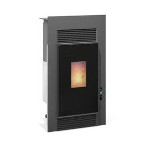 颗粒采暖炉 - PE NOVA WATER+  - Wodtke GmbH - 8 kW / 10 kW...20 kW / 现代风格