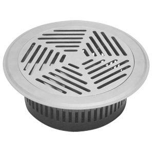 地面用空气扩散器 - FTD - BROFER SRL - 圆形 / 缝隙式