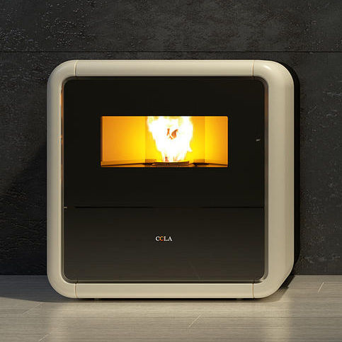 颗粒采暖炉 - VINTAGE - COLA GF WÄRMETECHNIK - 0 - 5 kW / 5 kW...10 kW / 现代风格