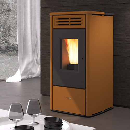 颗粒采暖炉 - FAST HR - COLA GF WÄRMETECHNIK - 0 - 5 kW / 5 kW...10 kW / 现代风格