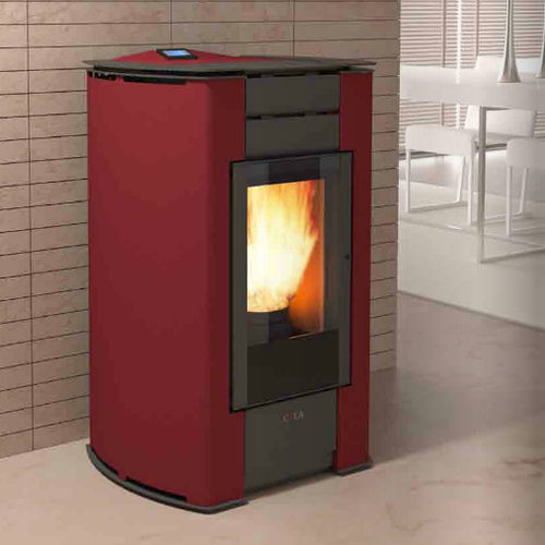 颗粒采暖炉 - SABINA   - COLA GF WÄRMETECHNIK - 0 - 5 kW / 10 kW...20 kW / 现代风格