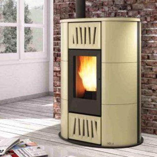 颗粒采暖炉 - ELLISSE  - COLA GF WÄRMETECHNIK - 0 - 5 kW / 10 kW...20 kW / 现代风格