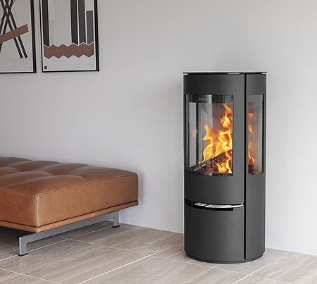 木材采暖炉 - 22 - ADURO A/S - 5 kW...10 kW / 独立式 / 3面