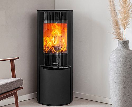 木材采暖炉 - 22.1 LUX - ADURO A/S - 5 kW...10 kW / 独立式 / 转角式