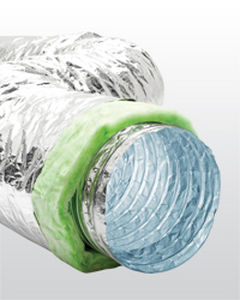挠性通风管 - ISOAFS-ALU HYGIENE GREEN   - AFS FLEXIBLE DUCT - 铝制 / 隔热 / 抗菌