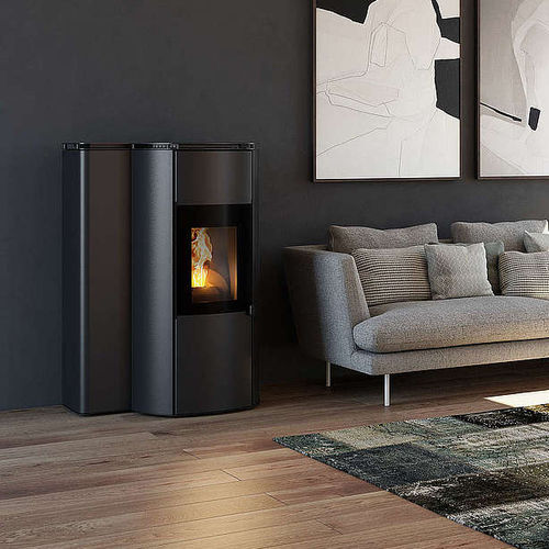 木材采暖炉 - ECO CIPPATINA - CS THERMOS S.R.L. - 颗粒 / 10 kW...20 kW / 独立式