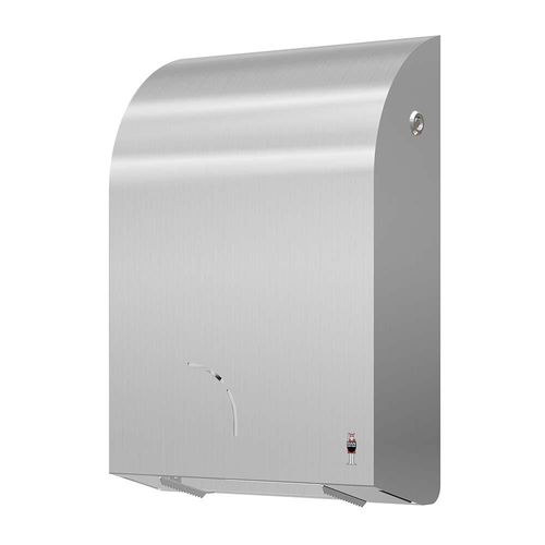 壁挂卫生间抽纸架 - 289 - DAN DRYER A/S - 不锈钢 / 商用