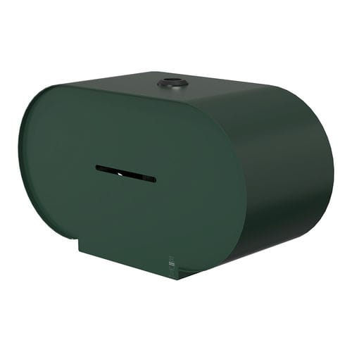 壁挂卫生间抽纸架 - 3380 - DAN DRYER A/S - 钢 / 双辊 / 商用