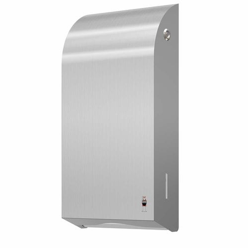 壁挂擦手纸分配器 - 286 - DAN DRYER A/S - 不锈钢 / 商用