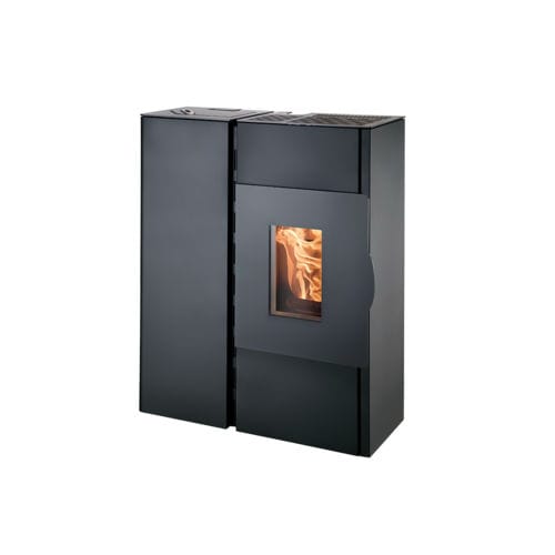 颗粒采暖炉 - HSP 4.0-F2 - HAAS + SOHN Ofentechnik GmbH - 8.5 kW / 独立式 / 中央