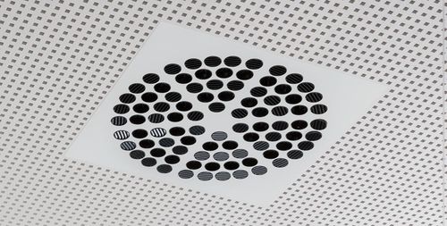 天花板空气扩散器 - INDUDRALL - Kiefer GmbH Luft- und Klimatechnik - 正方形