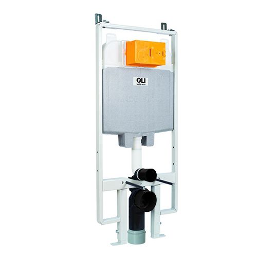 聚丙烯马桶水箱 - OLI74 PLUS S90 SANITARBLOCK - OLI - Sistemas Sanitários S.A. - 嵌入式 / 电子 / 手动操控式