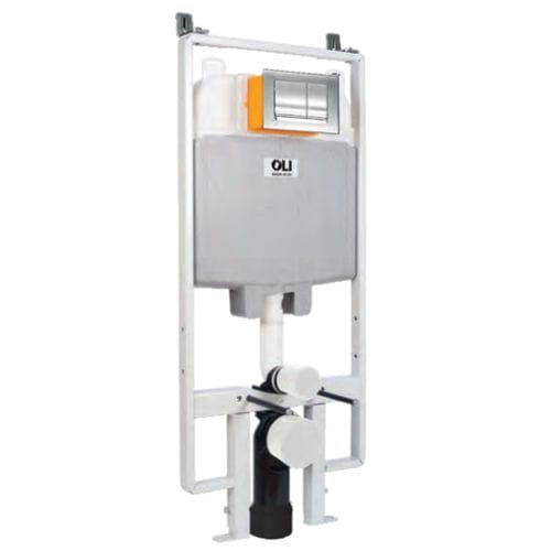 聚丙烯马桶水箱 - OLI74 Plus S90 Sanitarblock + RIA - OLI - Sistemas Sanitários S.A. - 嵌入式 / 手动操控式