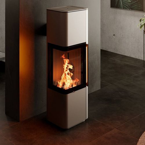 木材采暖炉 - Cubo L - Spartherm - The Fire Company - 0 - 5 kW / 5 kW...10 kW / 落地式