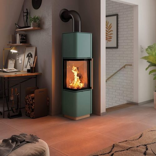 木材采暖炉 - Cubo L style - Spartherm - The Fire Company - 0 - 5 kW / 5 kW...10 kW / 落地式