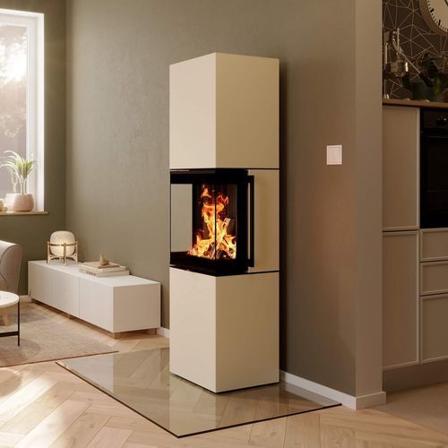 木材采暖炉 - Trico L - Spartherm - The Fire Company - 0 - 5 kW / 5 kW...10 kW / 落地式