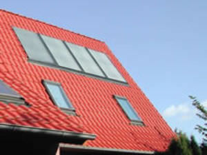 瓦片屋顶安装系统 - SUNPOWER ROOF® - SUNSET Energietechnik GmbH - 建筑一体化 / 太阳能 / 用于太阳能传感器