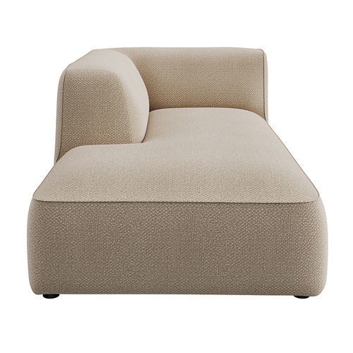 现代风格贵妃沙发椅 - CALI left - EUROFASHION HOMETEXTILES & CONCEPTS - 布料 / 山毛榉木 / 塑料桌脚