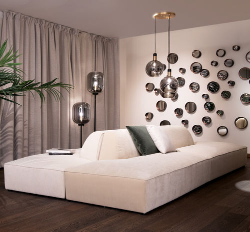 组合沙发 - CALI - EUROFASHION HOMETEXTILES & CONCEPTS - 现代风格 / 布料 / 椅垫可拆除