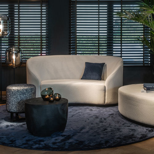 现代风格沙发 - CURVE - EUROFASHION HOMETEXTILES & CONCEPTS - 布料 / 带扶手 / 椅垫可拆除