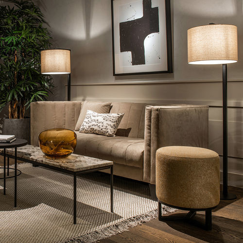 现代风格沙发 - DAKOTA - EUROFASHION HOMETEXTILES & CONCEPTS - 布料 / 带扶手 / 椅垫可拆除