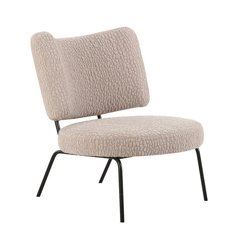 现代风格壁炉椅 - NONA - EUROFASHION HOMETEXTILES & CONCEPTS - 布料 / 胶合板 / 白色