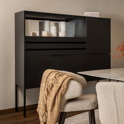 现代风格酒柜 - ABERDEEN - EUROFASHION HOMETEXTILES & CONCEPTS - 木制贴皮 / MDF / 带抽屉