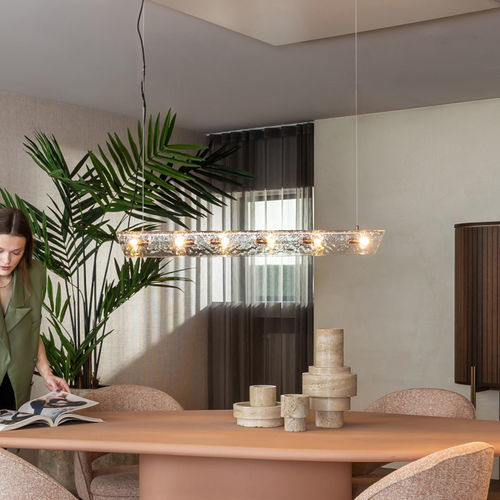 吊灯 - ALVA M - EUROFASHION HOMETEXTILES & CONCEPTS - 金属 / 玻璃 / 现代风格