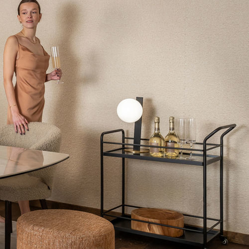 台灯 - ARMADO - EUROFASHION HOMETEXTILES & CONCEPTS - 金属 / 玻璃 / 现代风格