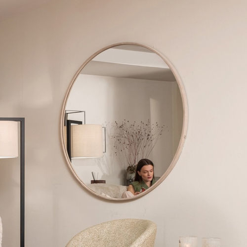 壁挂镜子 - CHAO - EUROFASHION HOMETEXTILES & CONCEPTS - 现代风格 / 圆形 / MDF