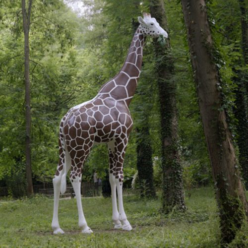 金属雕塑 - LA GIRAFE - binome - 树脂 / 公共空间