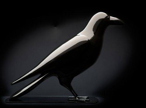 树脂雕塑 - LE CORBEAU - binome