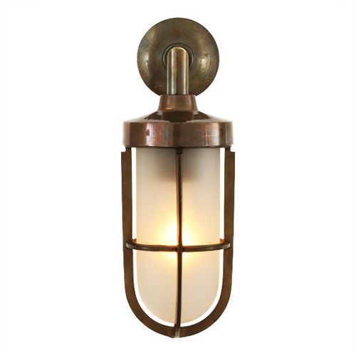 工业风格壁灯 - CLADACH  - Mullan Lighting - 户外 / 黄铜 / 玻璃