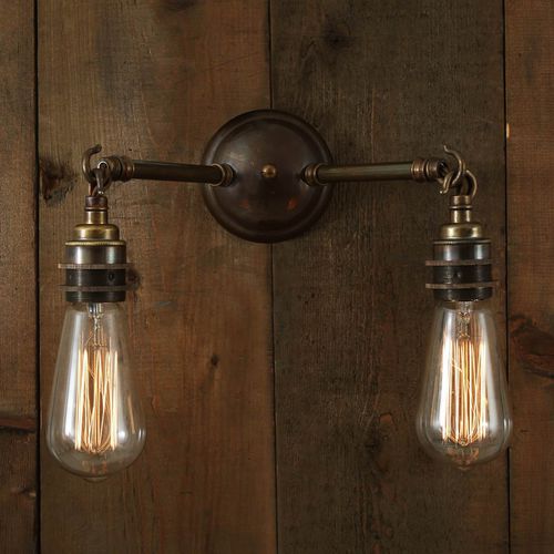 工业风格壁灯 - ARRIGO  - Mullan Lighting - 室内 / 黄铜 / 带固定臂