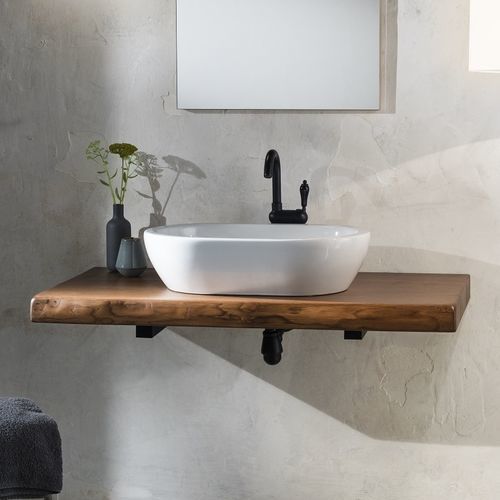 实木厨房台面 - PLANK2-100cm - BLEU PROVENCE - 商用 / 浴室 / 沙色