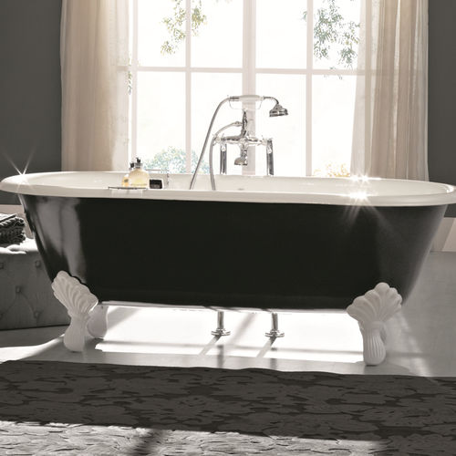 椭圆浴缸 - Vintage - BLEU PROVENCE - 猫脚 / 住宅用 / 铸铁