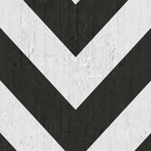 现代风格墙纸 - BLACK OPTICAL STRIPES - Mineheart - 无纺布 / 条纹 / 白色