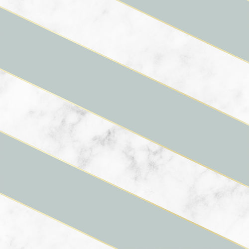 现代风格墙纸 - DIAGONAL MARBLE - GREEN - Mineheart - 无纺布 / 条纹 / 仿大理石
