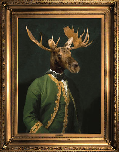 帆布印刷装饰画 - 'LORD MONTAGUE' - Mineheart